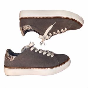 Anthropologie Leibeskind Berlin New! Snakeskin sneakers, women’s 7.5 (size 38)